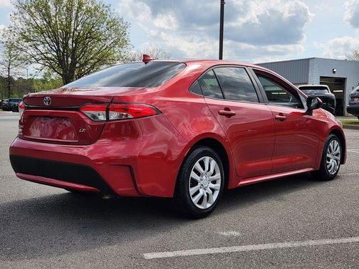 Barcelona Red Metallic 2020 Toyota Corolla LE