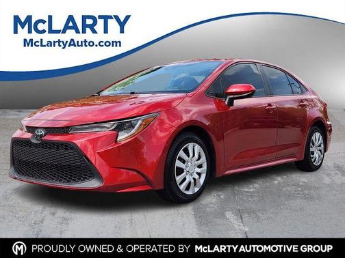 Barcelona Red Metallic 2020 Toyota Corolla LE