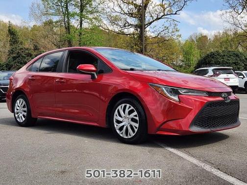 Barcelona Red Metallic 2020 Toyota Corolla LE
