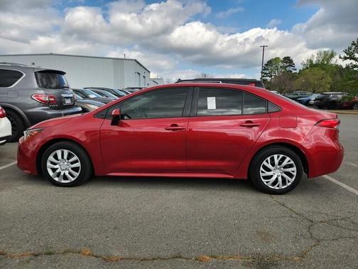 Barcelona Red Metallic 2020 Toyota Corolla LE