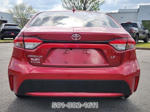 Barcelona Red Metallic 2020 Toyota Corolla LE