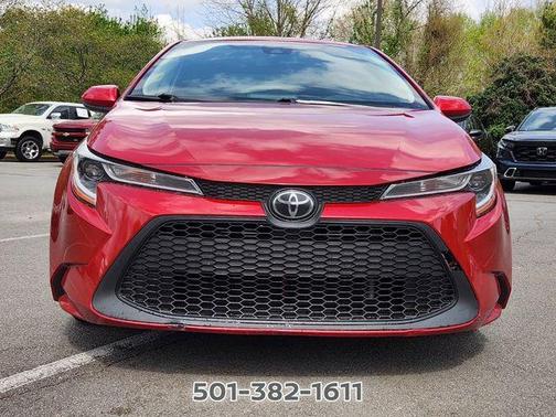 Barcelona Red Metallic 2020 Toyota Corolla LE