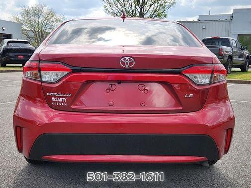 Barcelona Red Metallic 2020 Toyota Corolla LE