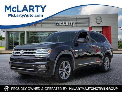 Deep Black Pearl Effect 2019 Volkswagen Atlas 3.6 V6 SEL R-Line