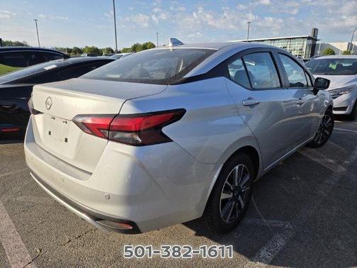 Brilliant Silver Metallic 2025 Nissan Versa 1.6 SV