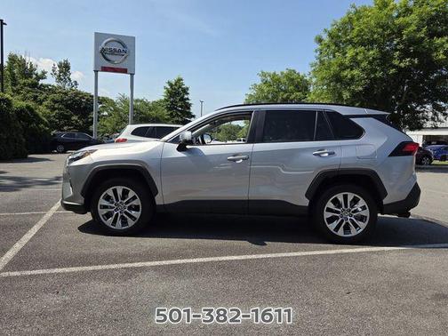 Silver Sky Metallic 2025 Toyota RAV4 XLE Premium