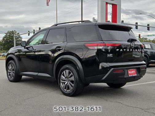 Black 2025 Nissan Pathfinder SV