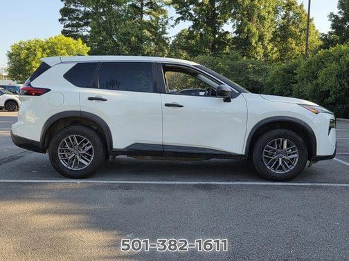 Glacier White 2025 Nissan Rogue S