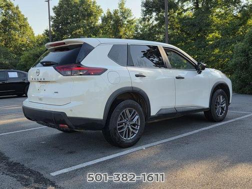 Glacier White 2025 Nissan Rogue S