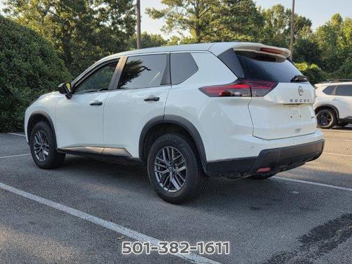 Glacier White 2025 Nissan Rogue S