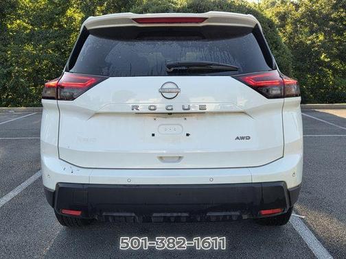 Glacier White 2025 Nissan Rogue S