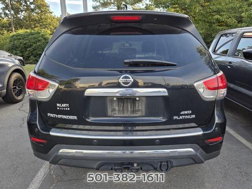 Magnetic Black 2016 Nissan Pathfinder Platinum
