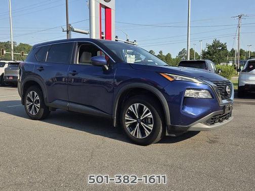 Caspian Blue 2022 Nissan Rogue SV