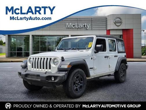 Bright White Clearcoat 2023 Jeep Wrangler Sport