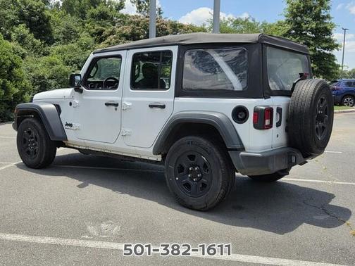 Bright White Clearcoat 2023 Jeep Wrangler Sport
