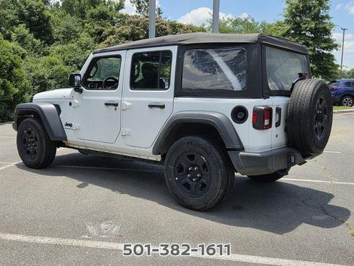 Bright White Clearcoat 2023 Jeep Wrangler Sport
