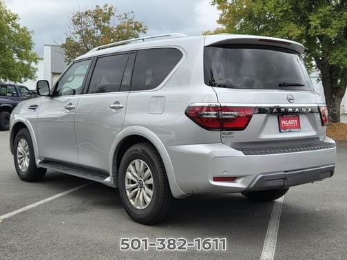 Brilliant Silver Metallic 2024 Nissan Armada SV