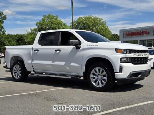 Summit White 2021 Chevrolet Silverado 1500 Custom