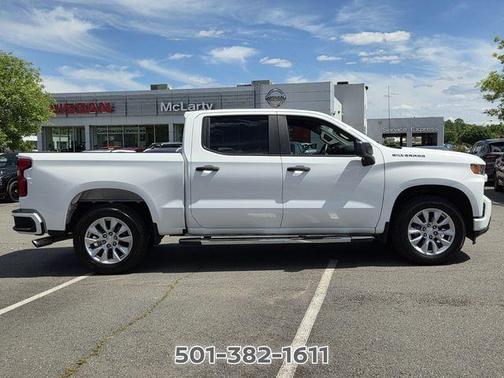 Summit White 2021 Chevrolet Silverado 1500 Custom