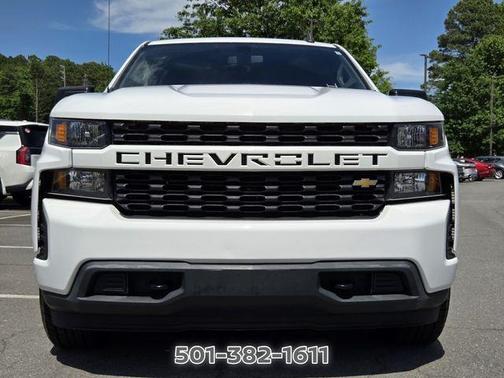 Summit White 2021 Chevrolet Silverado 1500 Custom