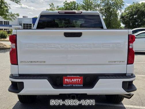 Summit White 2021 Chevrolet Silverado 1500 Custom