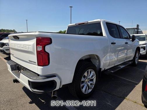 Summit White 2021 Chevrolet Silverado 1500 Custom