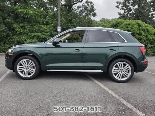 Azores Green Metallic 2020 Audi Q5 40 Premium Plus