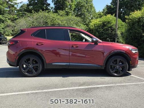 Cinnabar Metallic 2021 Buick Envision Essence
