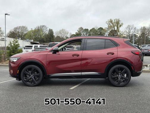 Cinnabar Metallic 2021 Buick Envision Essence