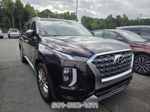 Burgundy 2020 Hyundai PALISADE Limited