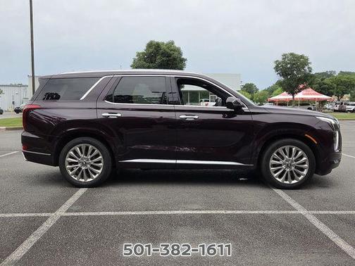 Burgundy 2020 Hyundai PALISADE Limited