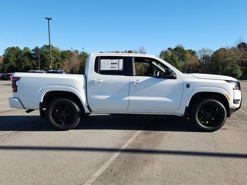 Glacier White 2026 Nissan Frontier SV