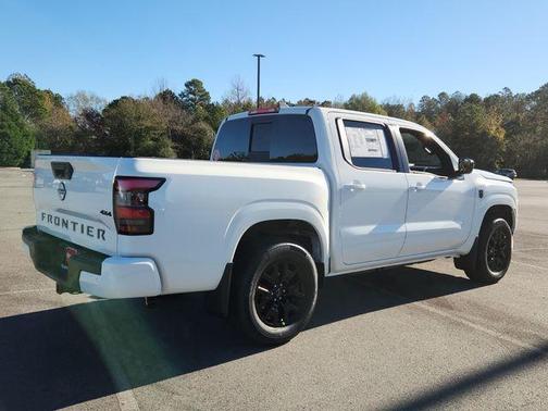 Glacier White 2026 Nissan Frontier SV