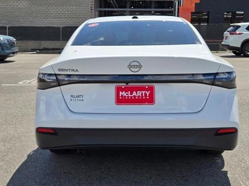 Cloud White 2027 Nissan Sentra S