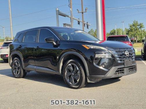 Super Black 2024 Nissan Rogue SV