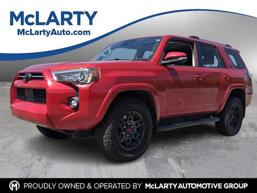 Barcelona Red Metallic 2021 Toyota 4Runner SR5 Premium