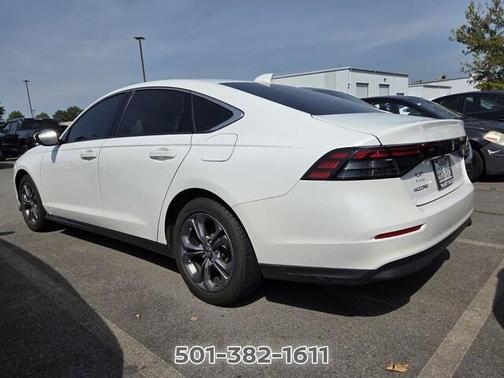 Platinum White Pearl 2023 Honda Accord EX