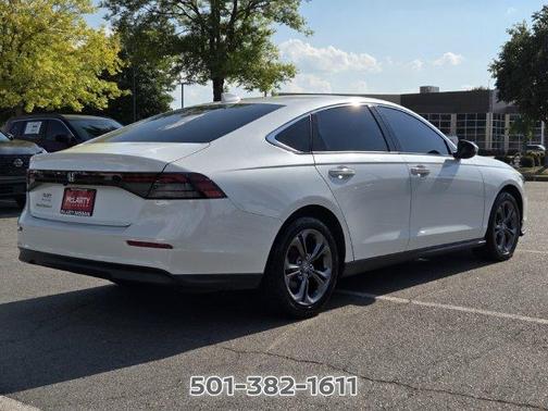 Platinum White Pearl 2023 Honda Accord EX