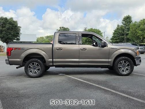 Stone Gray 2018 Ford F-150 Lariat