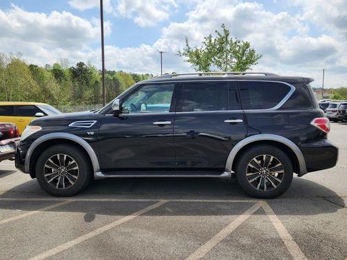 Super Black 2017 Nissan Armada Platinum