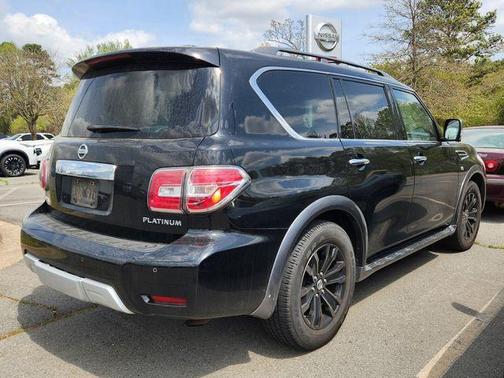 Super Black 2017 Nissan Armada Platinum
