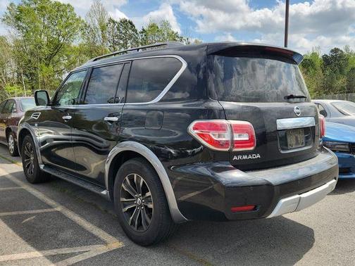 Super Black 2017 Nissan Armada Platinum