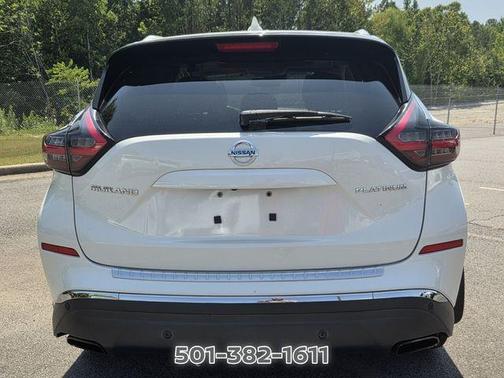 White 2019 Nissan Murano Platinum