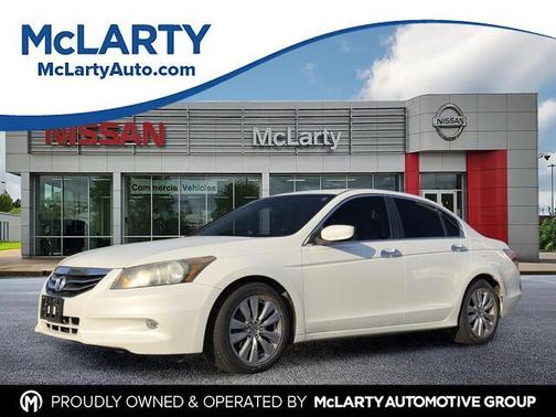 White Orchid Pearl 2012 Honda Accord EX-L