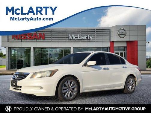 White Orchid Pearl 2012 Honda Accord EX-L