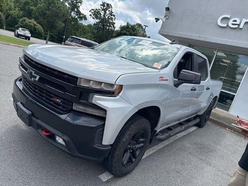 Silver Ice Metallic 2019 Chevrolet Silverado 1500 LT Trail Boss