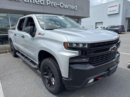 Silver Ice Metallic 2019 Chevrolet Silverado 1500 LT Trail Boss