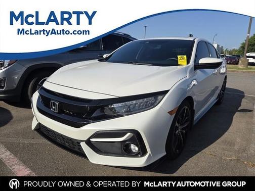 Platinum White Pearl 2021 Honda Civic Sport Touring