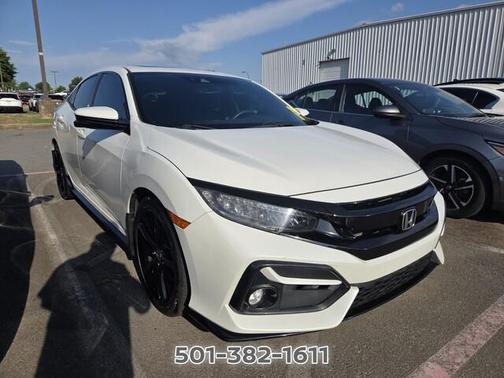 Platinum White Pearl 2021 Honda Civic Sport Touring