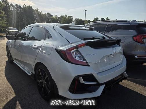 Platinum White Pearl 2021 Honda Civic Sport Touring